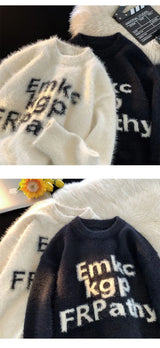 y2k flame knit sweater in soft cotton blend for fashion-forward fall wardrobes, ideal for men’s fashion and seasonal streetwe