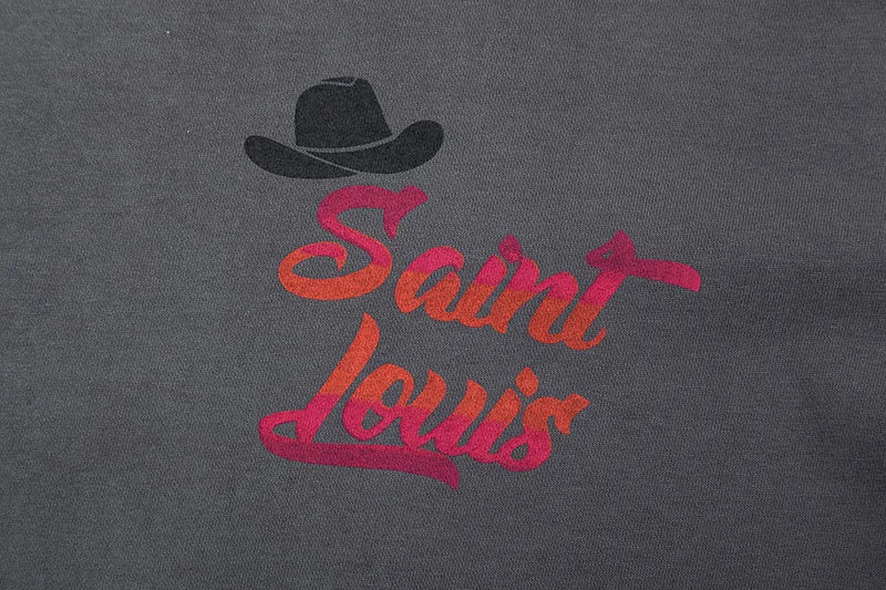 Y2K Graphic Tee – 2024Ss Saint Louis T Shirts Men Woman Good Quality Cotton Lo – Urban Streetwear for Men & Women