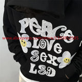 2024 New Autumn Winter Vintage Long Sleeved Hoodie American Heavyweigh