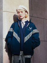 graphic winter jacket, 2025 streetwear trend, cool weather