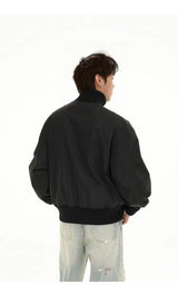 techwear bomber jacket, urban fit, men's streetwear fashion, trendy oversized fit, urban techwear design, modern hip hop styl