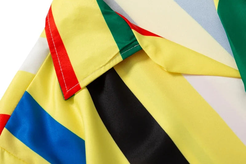 Dark Icon Dragon Chinese Letters Polo Shirt Men Women Summer Hawaiian Shirts Man Streetwear Clothing