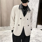 2023 Autumn New Light Luxury Fashion Comfortable Jacket Men Jacket Casual Top Boutique Clothing Simple Style ClothesforTeenagers