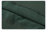 2024 New Autumn And Winter Blue Warm Fleece Fabric Sweatshirt Trendy M