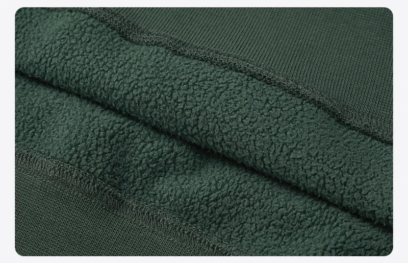 2024 New Autumn And Winter Blue Warm Fleece Fabric Sweatshirt Trendy M