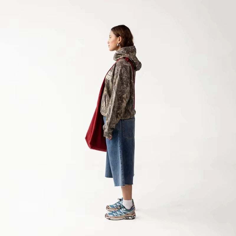 American Y2K New Fashion Trend Joker Hoodie Women Street Hip Hop Retro