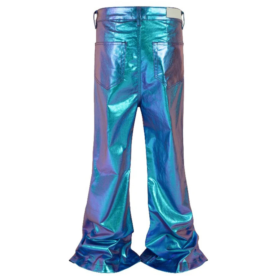 men fashion jeans baggy denim pants luxury designer loose flared jeans y2k male jeans trousers unique jeans style 13