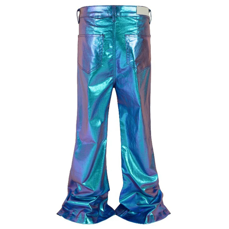 men fashion jeans baggy denim pants luxury designer loose flared jeans y2k male jeans trousers unique jeans style 13