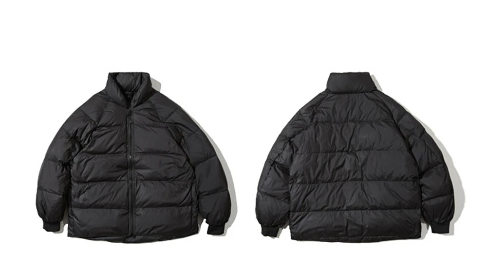 Men's Cargo Down Jackets Windbreaker 2023 Winter Outdoor 90% White Duck Down Jacket Warm Coat For Men Thick Outwear Streetwear