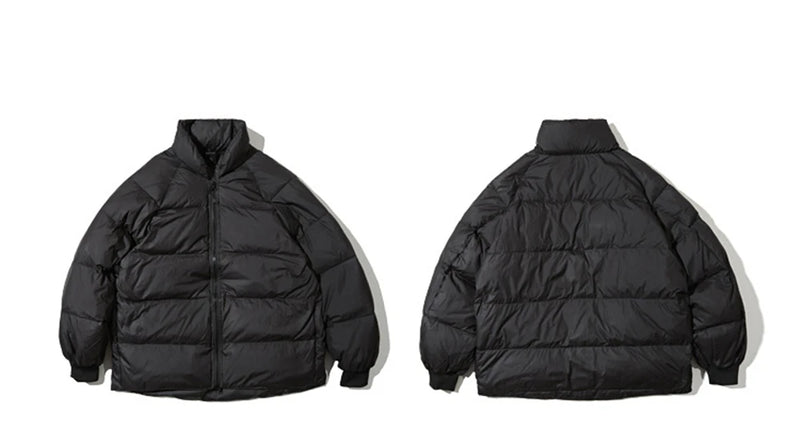 Men's Cargo Down Jackets Windbreaker 2023 Winter Outdoor 90% White Duck Down Jacket Warm Coat For Men Thick Outwear Streetwear