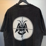 Sadcore T-Shirt – 2024Ss Sheep Lion Head Printing T Shirt Michael Men Woman Go – Urban Streetwear for Men & Women