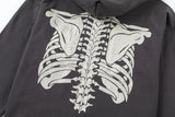 Drip culture hoodie with motivational grind graphics