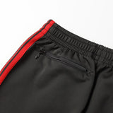 new pattern embroidery pants men woman 1 1 good quality side edge weaving stripe loose casual joggers sweatpants unique joggers style 4886