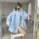 Leather Panel Streetwear Jacket Daily Fit Staple