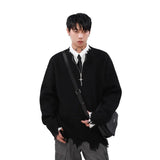 grunge fire sweater, streetwear drip, cozy knitwear for men, oversized grunge aesthetic winter top