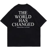 Harajuku Oversized Shirt – Aolamegs Men Horror Hand Earth Printed T Shirt Summer Gothic – Modern Streetwear for Everyone