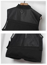 urban fashion featuring hip hop loose vest sportswear men casual cargo waistcoat with pockets military jacket coat streetwear tactical vests sweatshirts design – premium quality jacket for men