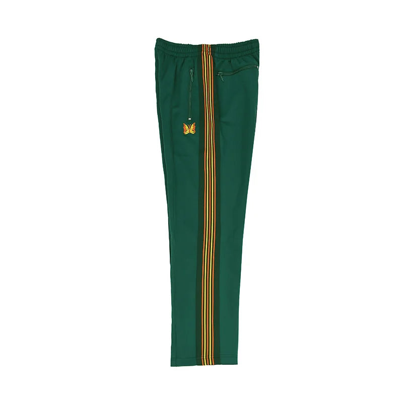 blackish green pants men woman 1 1 best quality side edge weaving embroidery logo drawstring loose casual new trousers unique default style 4958