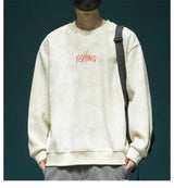 Autumn Funny Fishing Graphic Print Sweatshirts For Men High Street Let