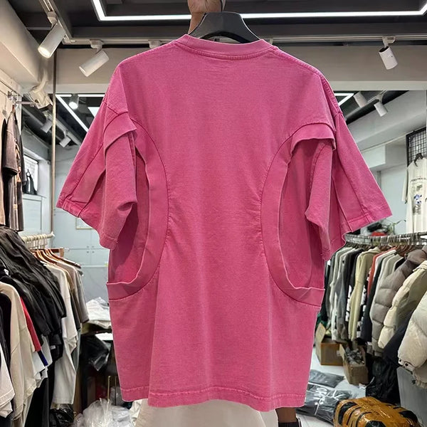 Splicing and deconstructing shirts