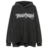 trapwear barcode glitch featuring fashion skull printed hoodies hip hop retro washed bottom ripped sweatshirt streetwear men hooded warm fleece loose tops hoodies