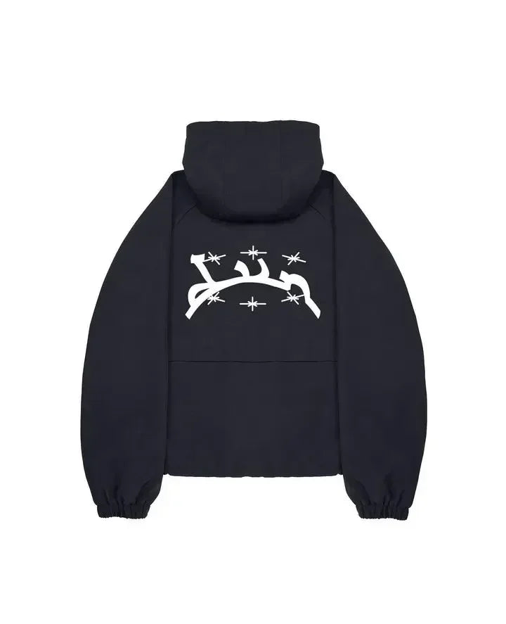 Retro printed super large hooded sweatshirt sweatshirt pullover Thermal retro Y2K pullover hooded sweatshirt