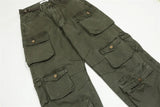 unisex hip hop pants retro cargo pant streetwear multi pockets zipper harajuku joggers new casual loose straight baggy trousers unique joggers style 2086