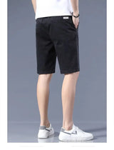 mens pants shorts thin harajuku casual elastic waist sweatpants male short 2024 summer jogger streetwear breathable shorts unique joggers style 1377