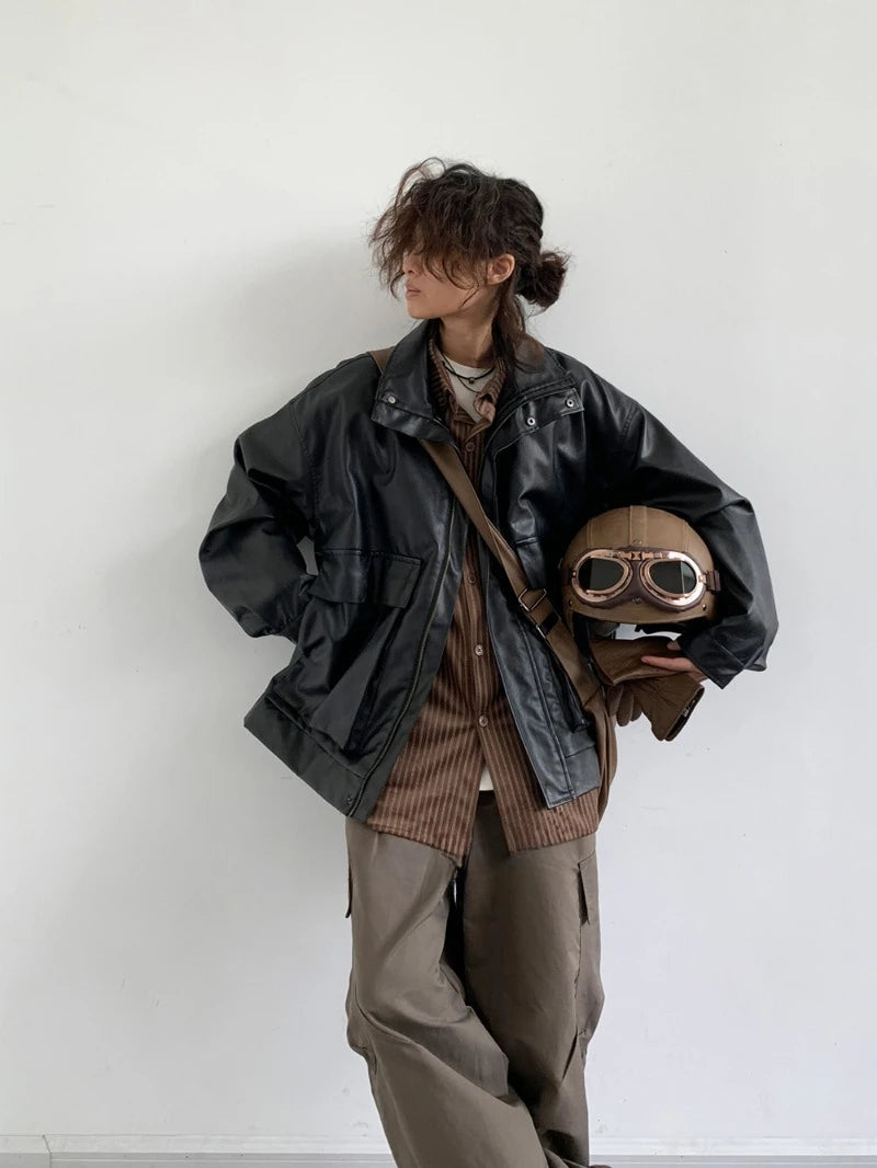 panelled street outerwear, high-street style, daily look