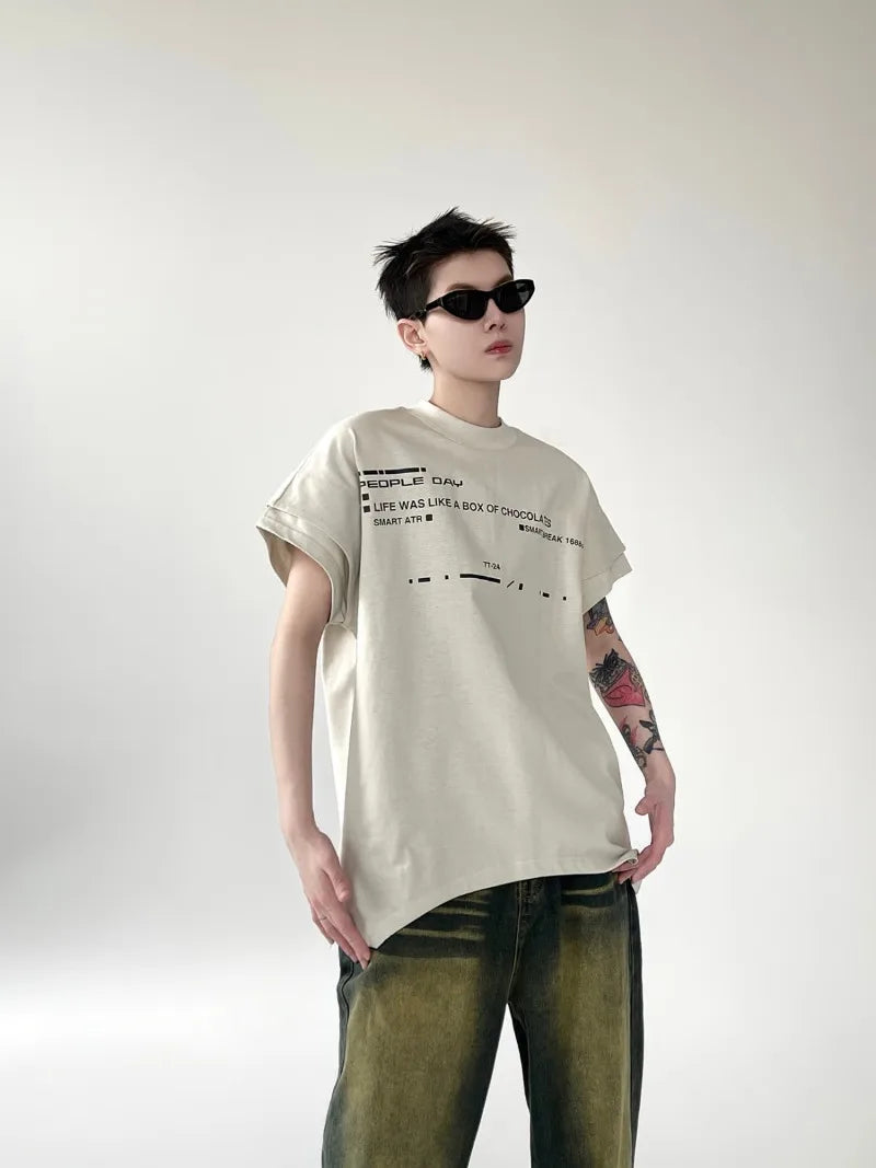 new summer street fashion set mens cotton retro letter printed t shirt halo dyed washed jeans suits male hip hop 2 pcs 2024 unique jeans style 4707