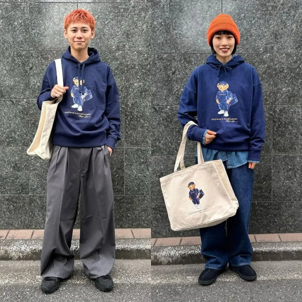 Autumn Winter Harajuku Punk Fashion Oversized Sportswear Cartoon Palo