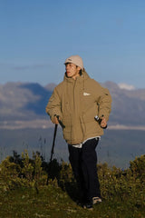 Outdoor Multi Pocket Thicken Man Jacket Winter Retro Warm Camping Cotton-padded Clothes Casual Print Loose Hooded Fashion Coat