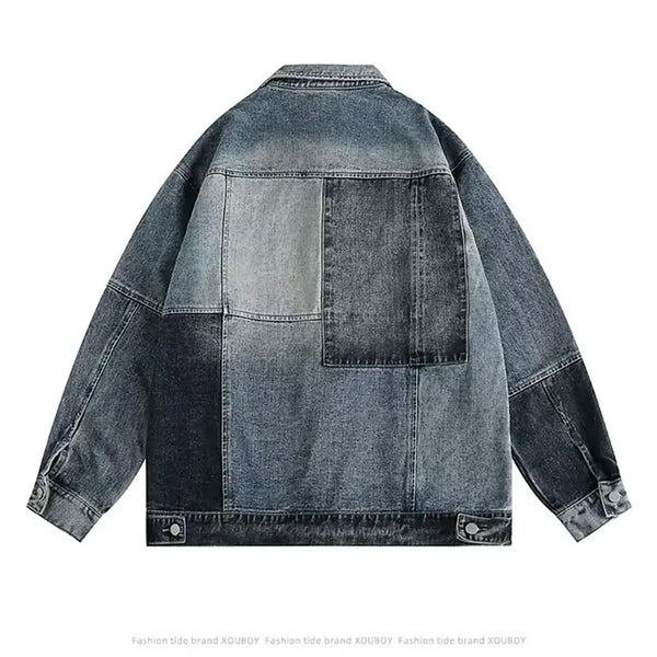 minimalist street zip-up, streetwear for men, fall streetwear outfit, oversized style, layered fashion, modern aesthetic, graphic detail
