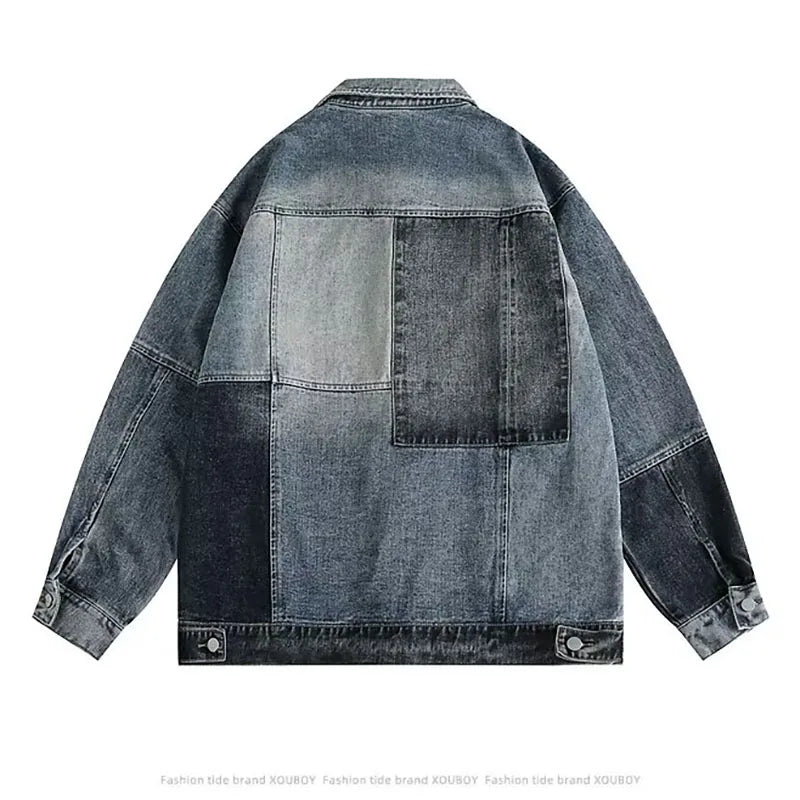 minimalist street zip-up, streetwear for men, fall streetwear outfit, oversized style, layered fashion, modern aesthetic, graphic detail