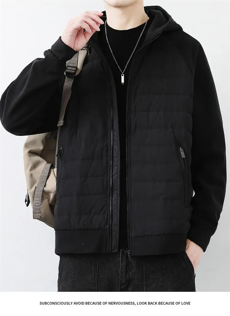 leather varsity coat, fall fit essential - oversized graphic apparel for edgy looks