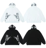 vaporwave oversized shirt featuring mens harajuku printed hoodie sweatshirt unisex casual streetwear long sleeve hooded tops pullovers loose hip hop hipster hoodies