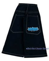 hip hop letter embroidery baggy jeans harajuku y2k streetwear wexwear jeans gothic pants womens high waist wide leg trousers unique jeans style 2211