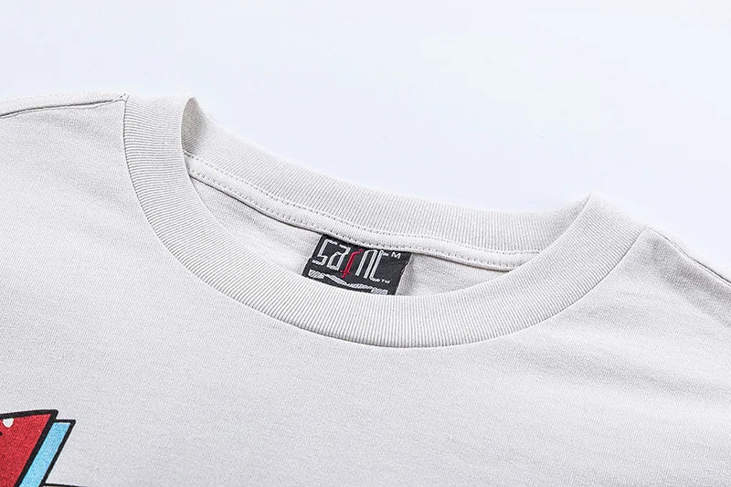 Vaporwave Streetwear – New Saint T Shirts Men Woman High Quality Casual Loose Angel – Urban Streetwear for Men & Women