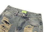 2024 ripped jeans high street straight trousers destroyed hole baggy denim pants vintage retro hip hop 1 unique jeans style 4635