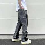 color washed denim mens jeans pants fashion graffiti patchwork loose biker red jeans streetwear hip hop casual straight pants unique jeans style 5195
