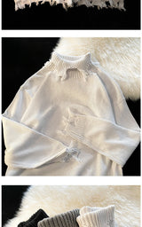 oversized flame knit top, unisex streetwear inspired by 2025 fashion trends, mens fashion layer for modern streetwear collect
