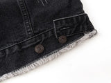 Nan minimalist oversized zip-up streetwear parka