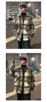 zip-up minimalist jacket, cold-season outfit - must-have street style essential for fashion lovers