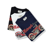 Harajuku Broken heart – Summer Short Sleeved Mens New Casual Motorcycle Printed T Sh