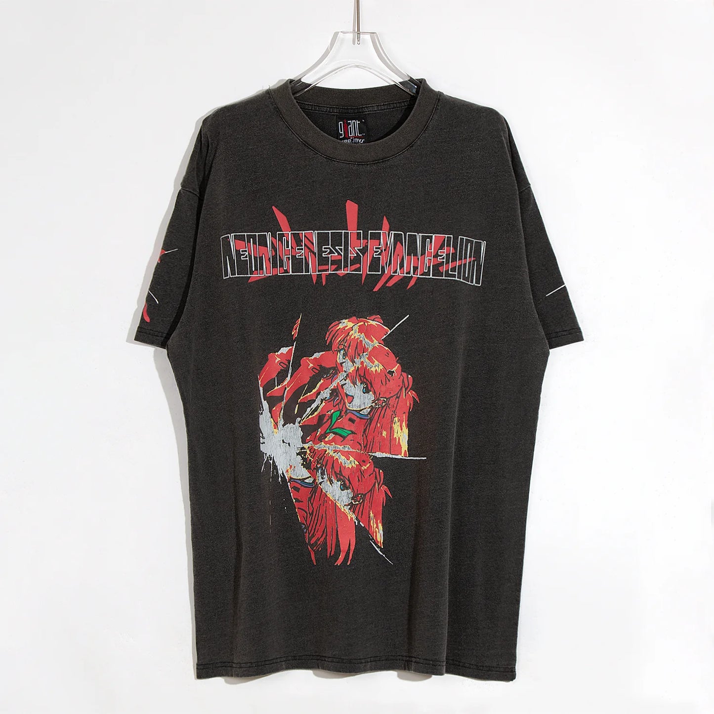 sadcore vintage t-shirt featuring 2024 new summer vintage retro anime printing high street cotton casual loose good quality heavy texture t shirt tops