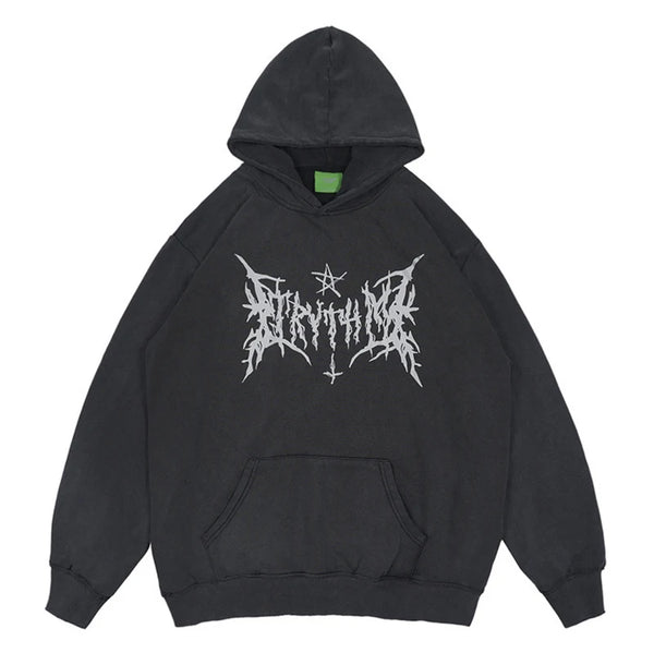 gothic angelcore design featuring rainbowtouches washed hoodies 2022 men fashion high street graphic vintage hip hop women hoodie street unisex superior quality