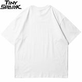 Anime Aesthetic print tee – Men Hip Hop T Shirt Streetwear Dark Style Shadow Printed T S