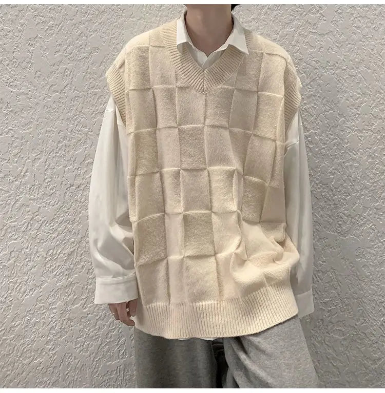 oversized flame knit top, unisex streetwear inspired by 2025 fashion trends, mens fashion layer for modern streetwear collect