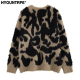 bold flame design top, high-street layer, cozy fashion fit, stylish street outfit, modern aesthetic appeal