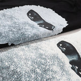 Glitchcore Fashion – High Quality Ih Nom Uh Nit T Shirt Masked Men Letter Printin – Urban Streetwear for Men & Women